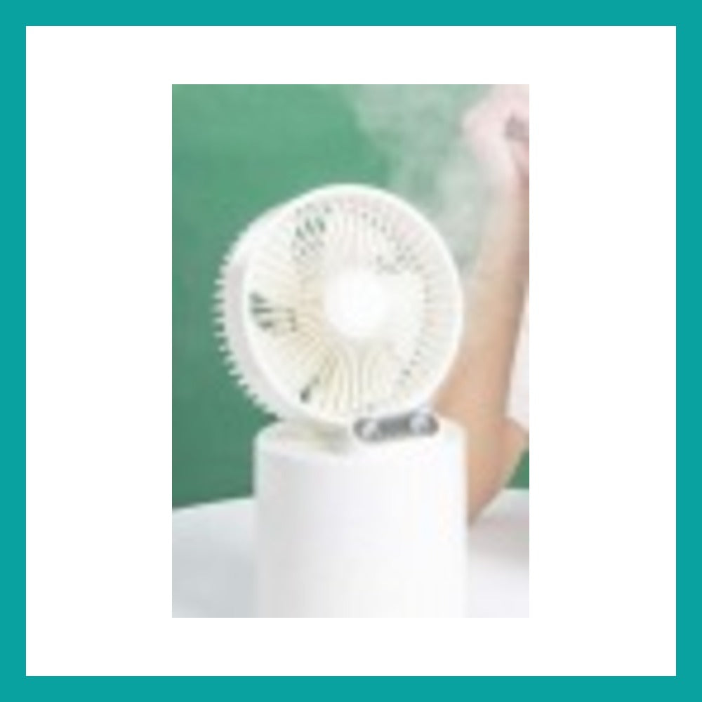 Benks F18 精緻噴霧風扇 白色