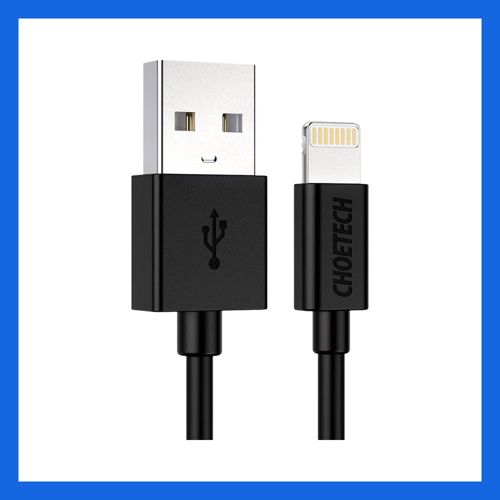 Choetech IP0026-BK MFi USB-A 轉 Lightning 充電線 1.2米