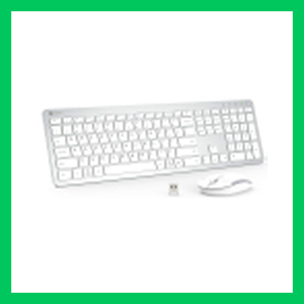 iClever IC-GK08-SILVER 無線鍵盤滑鼠組合