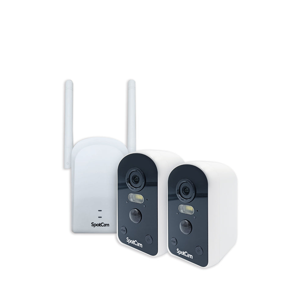 【指定信用卡 95折】SpotCam Solo Pro 超高清2.5K 全無線電池雲端 IP Camera 雙機套裝 - anlander 好貨加 - 香港