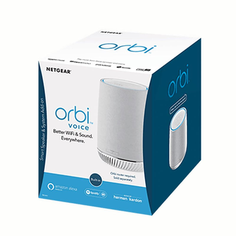 【香港免運】NETGEAR Orbi Voice 智能喇叭衛星路由器 支援 Alexa、Spotify、KKBOX (RBS40V) - anlander 好貨加 - 香港