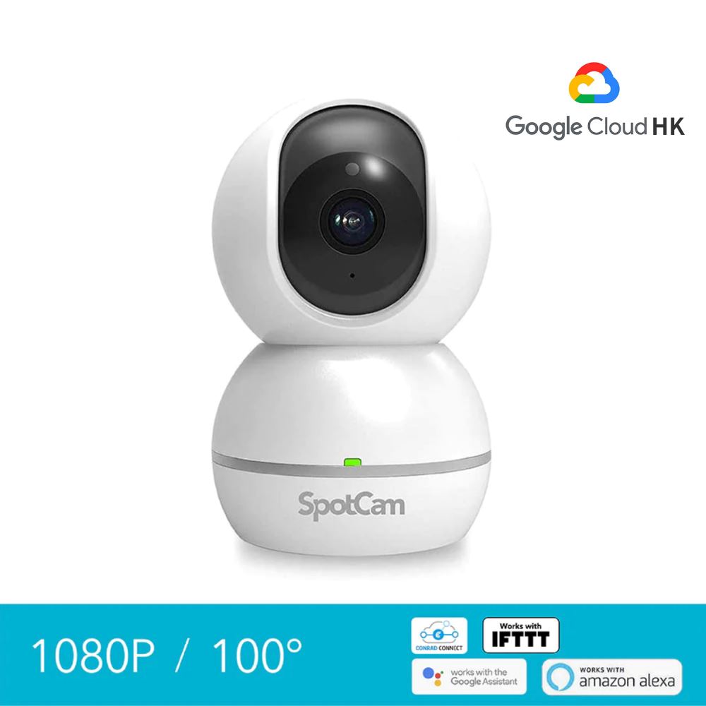 【限時 $0 機價】Spotcam Eva 2 SD 1080P 旋轉 IP Camera - anlander 好貨加 - 香港
