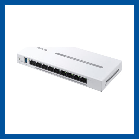 ASUS ExpertWiFi EBG19P 商用 Gigabit PoE+ VPN 有線路由器