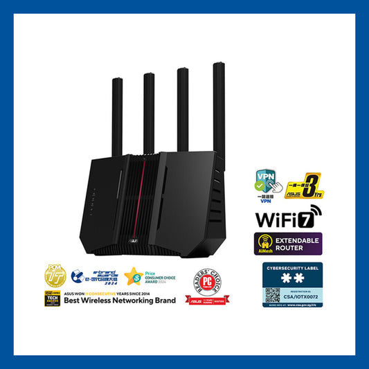 ASUS RT-BE92U 三頻 WiFi 7 路由器 (BE9700)