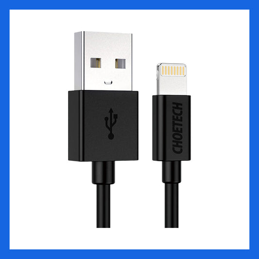 Choetech IP0026-BK MFi USB-A 轉 Lightning 充電線 1.2米