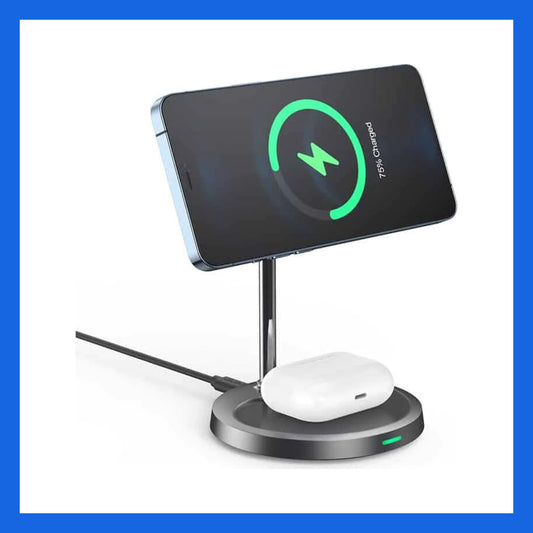 Choetech T575 二合一 MagSafe 磁吸無線充電座