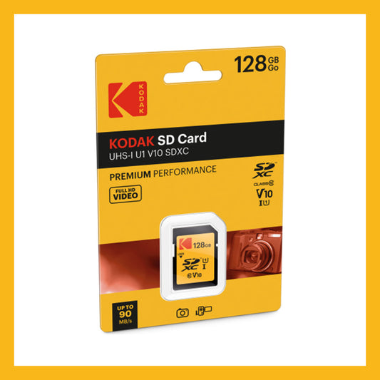 KODAK V10 SD 記憶卡 16GB-128GB（香港行貨）