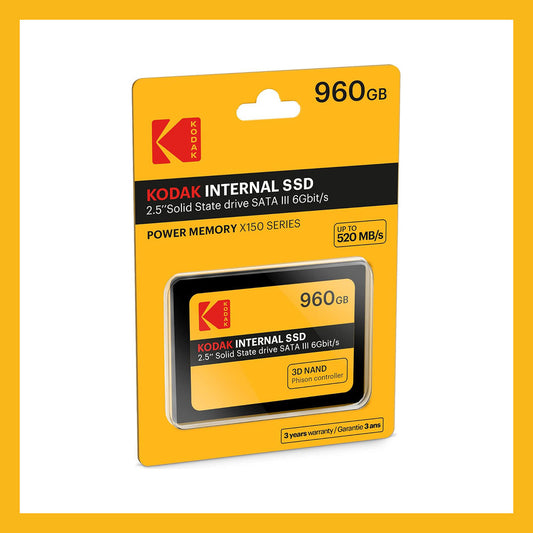 KODAK Internal SSD X150K 480GB-960GB（香港行貨）