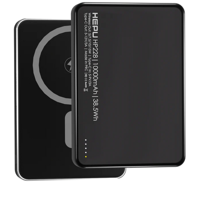 HEPU HP237 15W 10000mAh MAGSAFE 8.8mm 無線外置充電（HP233）