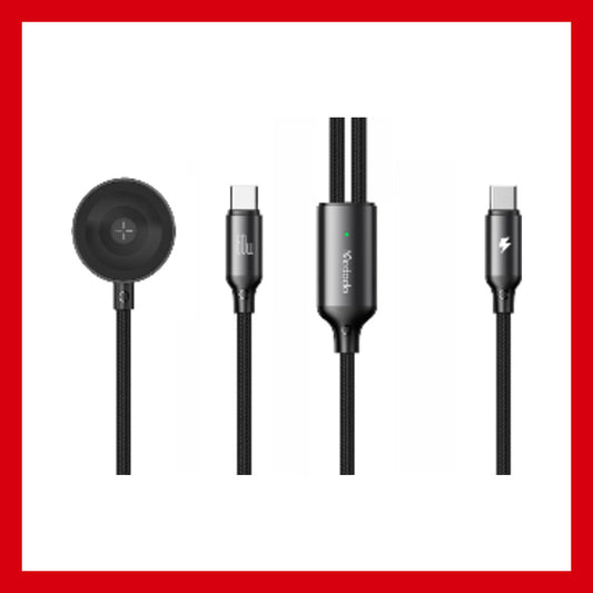 Mcdodo CA-2200 60W 二合一 Type-C Apple Watch 充電線