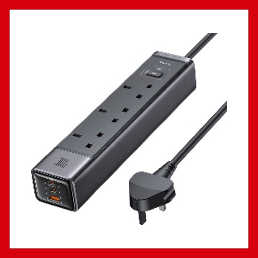 Mcdodo CH-0600 6合1 30W GaN 防雷拖板 (UK插)