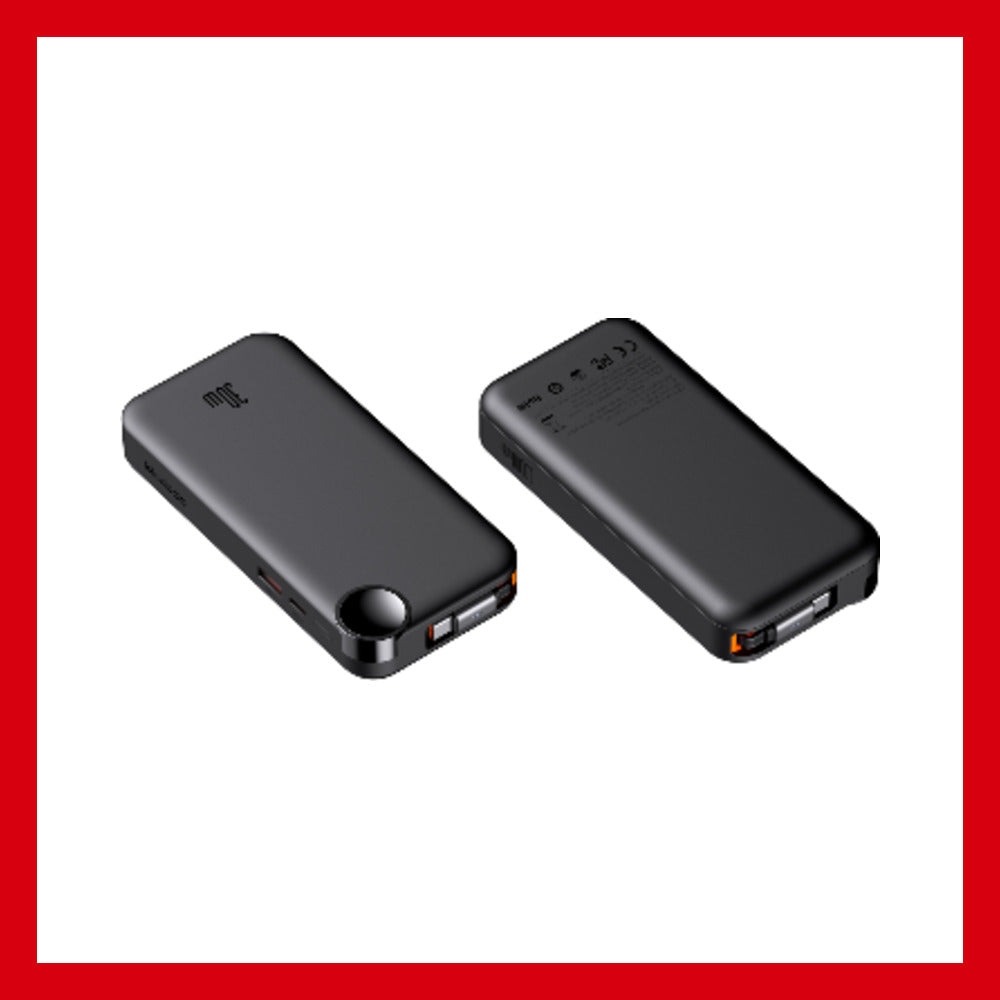Mcdodo MC-3870 30W 內置伸縮線數顯 10000mAh 外置充電器