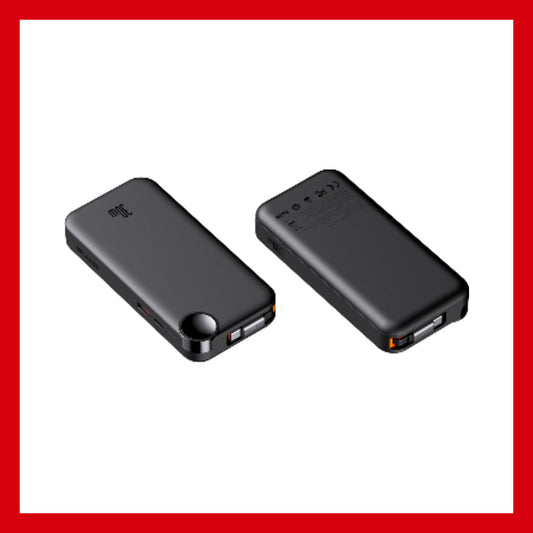 Mcdodo MC-3870 30W 內置伸縮線數顯 10000mAh 外置充電器