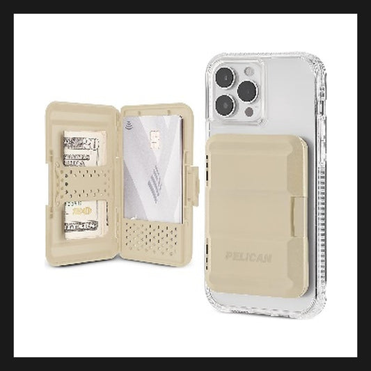 Pelican Protector MagSafe 防護銀包 沙漠棕