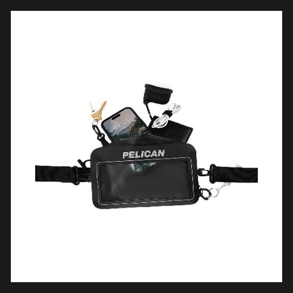 Pelican Marine 防水斜揹包 2L 黑色