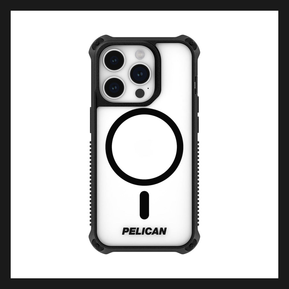 Pelican Guardian 2023 6.7吋 iPhone Pro Max MagSafe 抗菌手機殼 透明