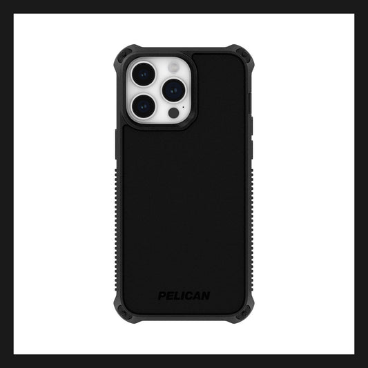 Pelican Guardian 2023 6.7吋 iPhone Pro Max MagSafe 抗菌手機殼 黑色