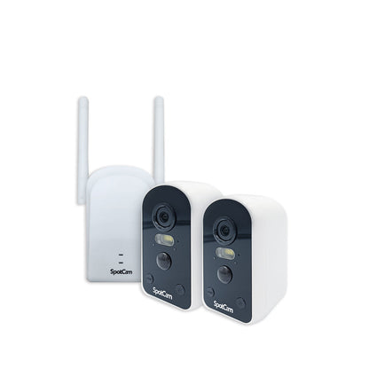 【指定信用卡 95折】SpotCam Solo Pro 超高清2.5K 全無線電池雲端 IP Camera 雙機套裝 - anlander 好貨加 - 香港