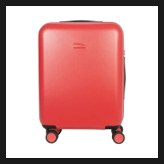 Tucano Ted 四輪硬殼登機行李箱 40L 珊瑚紅色