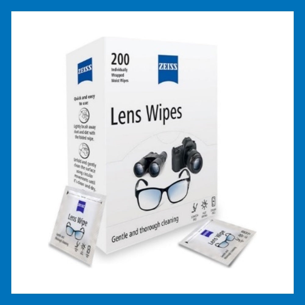 Zeiss 多用途鏡片清潔濕紙巾 溫和高效 (200片)
