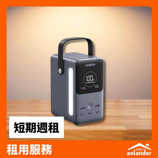 短期週租｜UGREEN 48000mAh 大功率快充移動電源