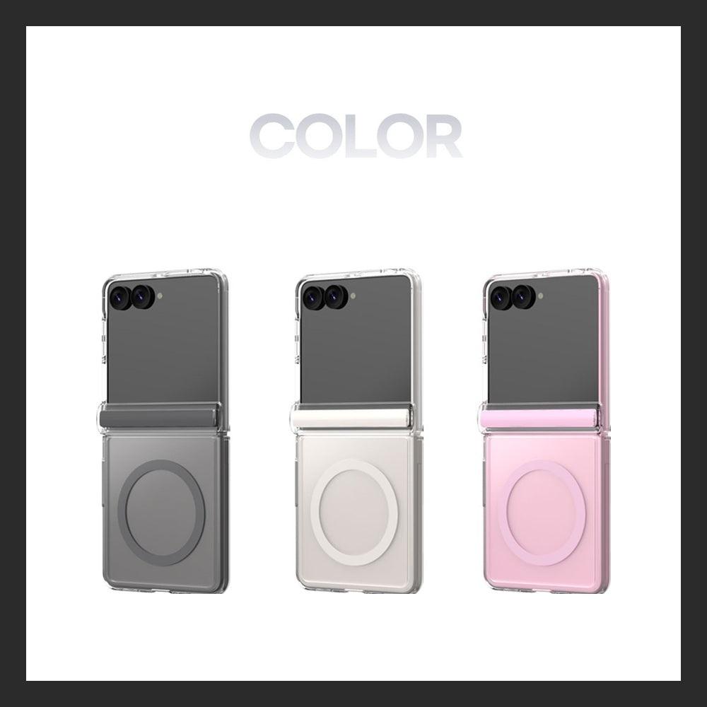 Araree DUPLE 360 M Galaxy Z Flip8 360°全包透明磁吸保護殼