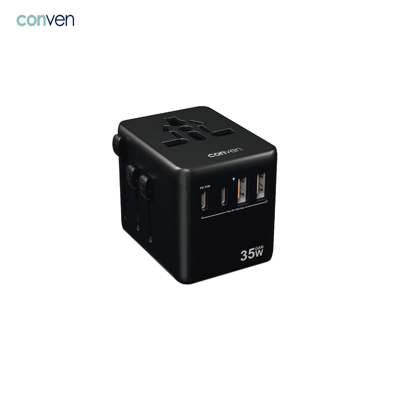 CONVEN UG35 35W 旅行轉插充電器