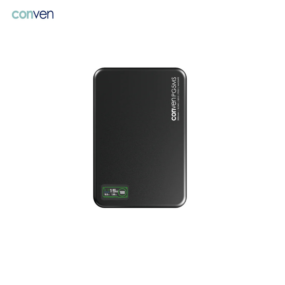CONVEN PG5MS 5000mAh 磁吸外置電池