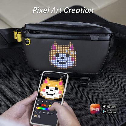 Divoom Pixoo Sling Bag 發光像素單肩包