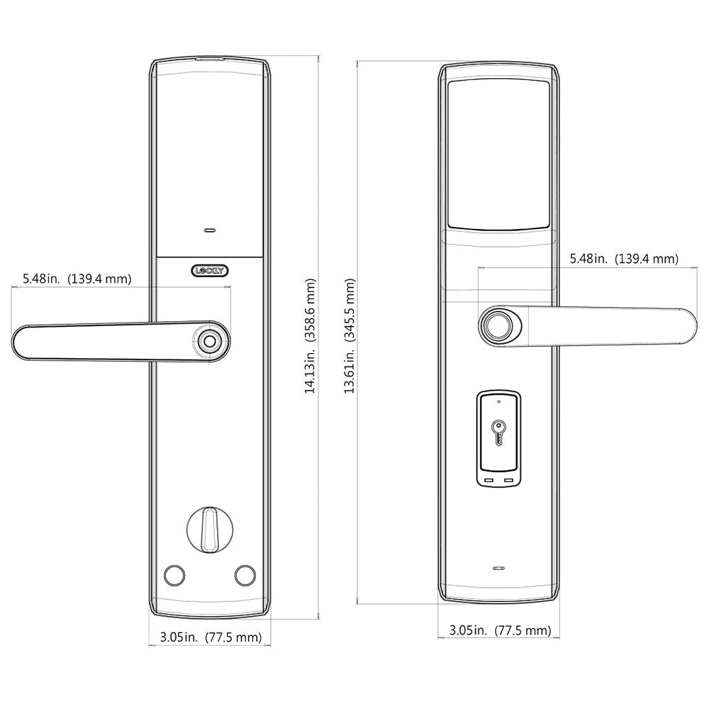 【信用卡 95折】Lockly 智能電子門鎖 PGD829 (包安裝) - anlander 好貨加 - 香港
