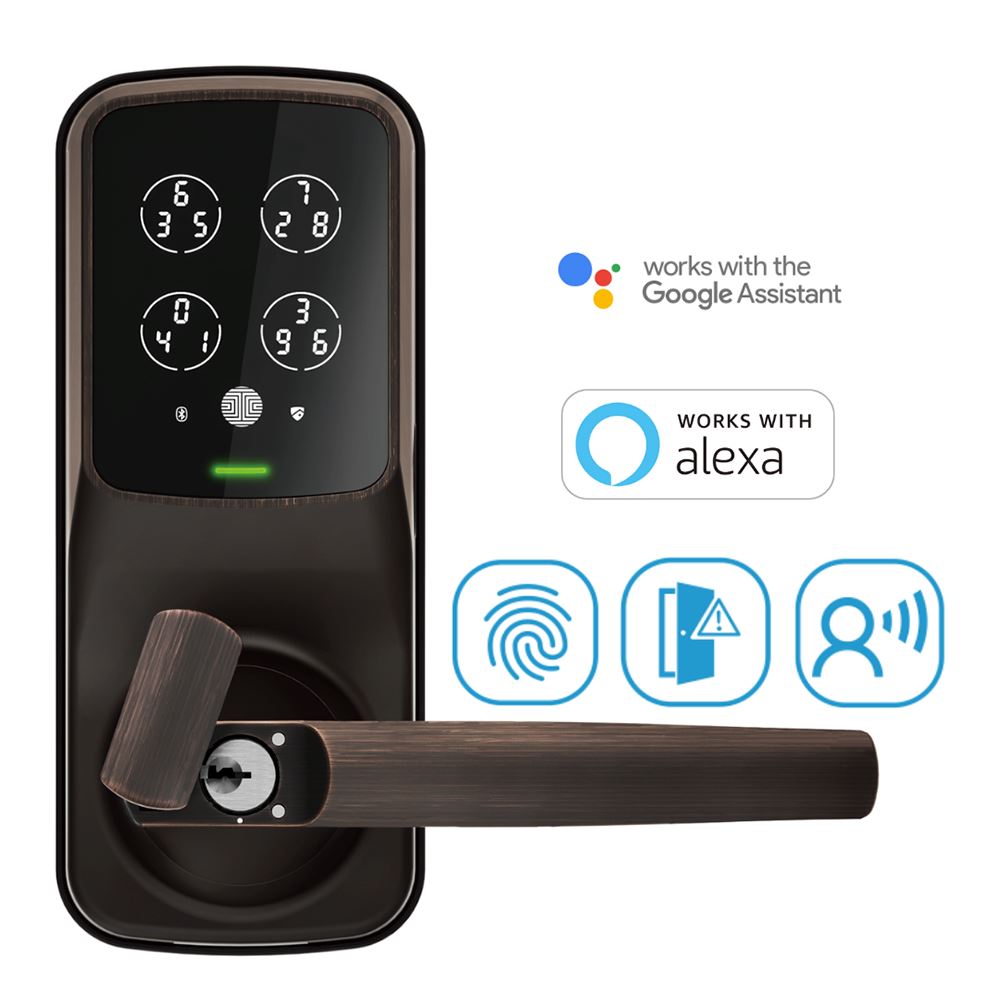 【免費送貨】Lockly Secure Plus 智能斜舌鎖 (PGD628F) - anlander 好貨加 - 香港
