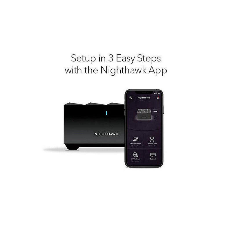 NETGEAR Nighthawk MK72S Easy Mesh WiFi 6 入門級雙頻路由器 2 機套裝 (AX3000) - NETGEAR Store 香港網上旗艦店 - anlander 好貨加 - 香港