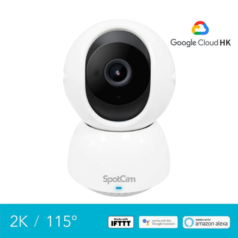 SpotCam Eva Pro / Eva Pro SD 2K 360° 雲台版 IP Camera