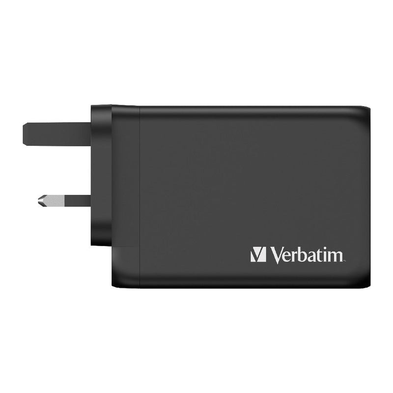 【免費送貨】Verbatim 四輸出 USB-C+QC GaN 插牆式快速充電器 (30+100W) - anlander 好貨加 - 香港